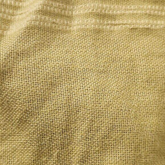 Free People Open Back Crop Linen Top Boho Festival Coastal Core Flutter Sleeve - Picture 9 of 10